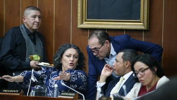 Bogotá. Mayo 27 de 2025. En la Comisión Cuarta del Senado de la República se lleva a cabo el debate de la Reforma Laboral. (Colprensa - Lina Gasca)