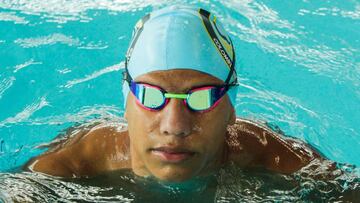 Carlos Serrano a la final en 100 metros pecho con récord mundial