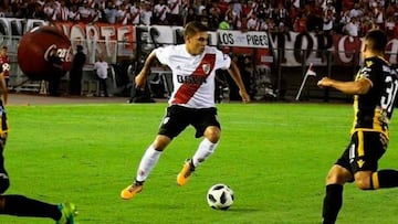 Kilos por pases, Quintero en River ya muestra condiciones