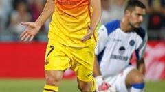 El Barça recupera la mejor versión de Villa