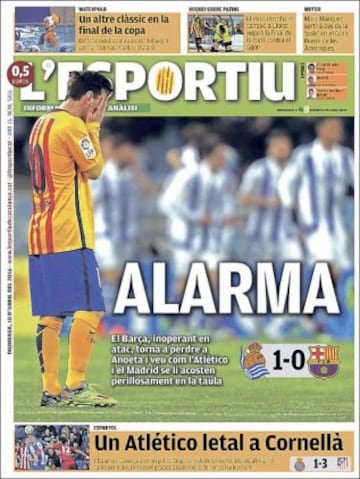 Portadas de la prensa mundial