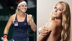 Dominika Cibulkova, jugando y posando, dos de sus pasiones.