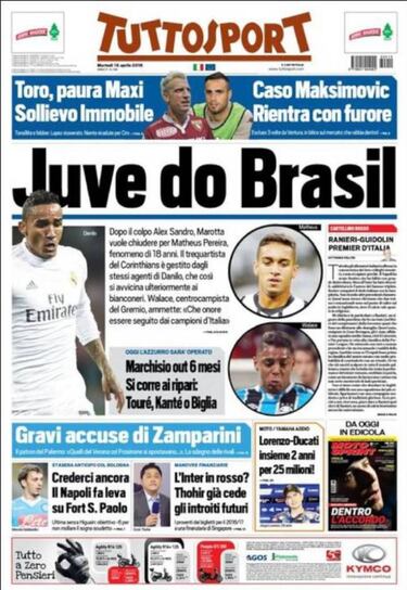 Defender Danilo again linked with summer Juve move