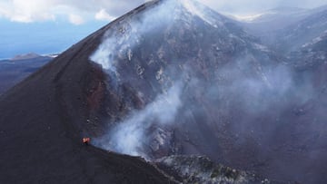 El hallazgo en el volc&aacute;n de La Palma m&aacute;s de 40 d&iacute;as despu&eacute;s de la erupci&oacute;n.