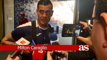 Milton Caraglio: 'Vamos por los tres trofeos que se vienen'