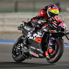 Aleix sufrió el mismo problema que Martín el año pasado en Qatar