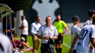 Alberto González, entrenador del Albacete.