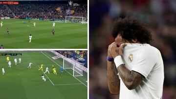 Siete pecados capitales de Marcelo: los errores defensivos que señalan al brasileño