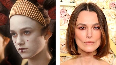 Los protagonistas de 'Star Wars: La amenaza fantasma'