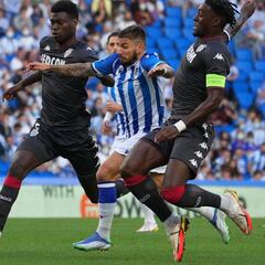 La Real rescata un punto clave contra el Mónaco