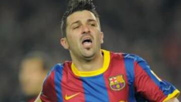 Villa está a un gol de igualar los 21 que marcó Ibrahimovic en su única campaña en el Barcelona.