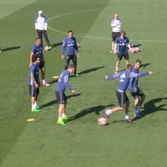 El Real Madrid entrenó pensando en pegar un golpe a la Liga