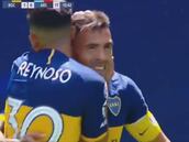El golazo de chilena de Tévez en victoria de Boca sobre Arsenal
