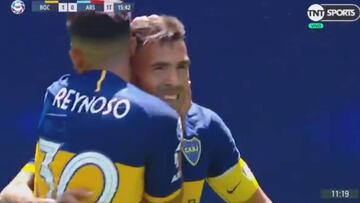 ¡Qué no se vaya nunca de Boca! El golazo de Tevez de chilena