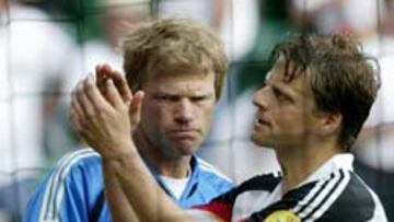 <b>DECIDIDO</b>. El portero alemán no contempla la eliminación como una posibilidad cercana.