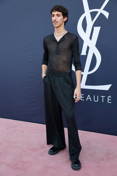 Álvaro Mayo en la fiesta presentación “YSL Love Game”.
 
 
 