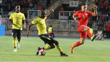 Colombia Sub 17 cae ante Chile y cede el liderato del hexagonal