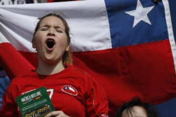 Las mejores imágenes de la previa del Ecuador - Chile