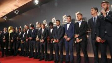 Los premiados de la gala