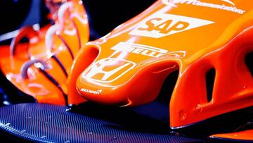 24/02/14 AUTOMOVILISMO FORMULA 1 F1 FORMULA UNO PRESENTACION NUEVO MONOPLAZA COCHE MCLAREN HONDA MCL32
FOTO:MCLAREN.