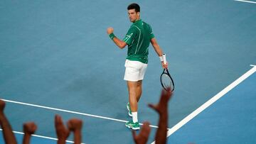 Djokovic, en Melbourne.