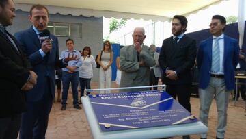 Emilio Butragueño da nombre desde hoy al estadio del Celaya