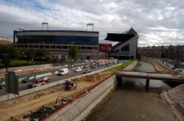 50 años del estadio Vicente Calderón en imágenes