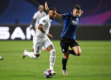 Atalanta de Bérgamo y el París Saint Germain se enfrentaron por los cuartos de final de la Champions League en el Estadio da Luz en Lisboa.