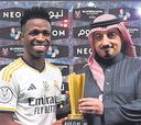 Arabia da otro paso hacia Vinicius: DAZN