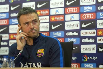 Luis Enrique doesn't want any more slip-ups