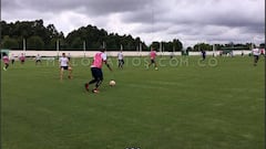 Millonarios hizo trabajo táctico en primera práctica en Brasil