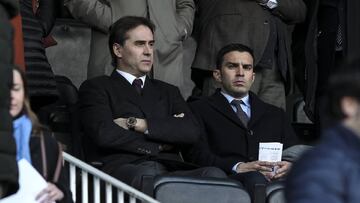 Lopetegui estuvo el domingo en Mestalla.