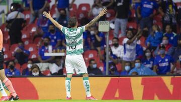 Diego Valdés le dio esperanza a Santos con un golazo