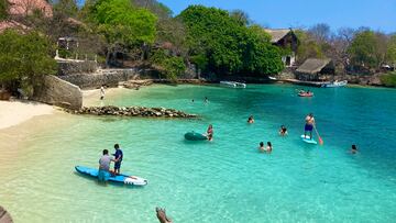 Está en esta peculiar isla y deslumbra a todos: la única playa colombiana entre las 100 mejores del mundo