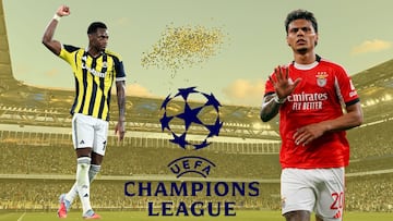 Jhon Durán y Richard Ríos, por la fase de Liga de Champions