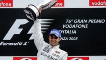 Se cumplen 10 a&ntilde;os de la victoria de Juan Pablo Montoya en Monza con McLaren. 