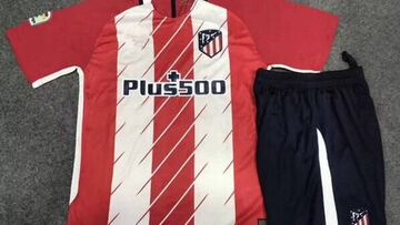 Posible nueva camiseta del Atl&eacute;tico. 