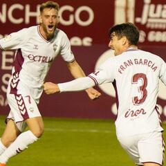 Fran García marca su primer gol con el Albacete