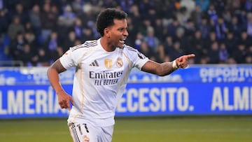 Rodrygo, jugador del Real Madrid.