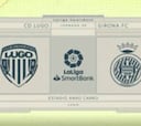 Resumen del Lugo vs. Girona de LaLiga SmartBank