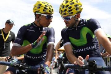 Nairo Quintana es tercero en el Tour, logró su tercer podio.