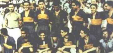 El delantero fue campeón con Boca Juniors 1934 y 1935.