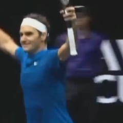 Felicidad extrema: ojo a la celebración especial de Nadal con Federer