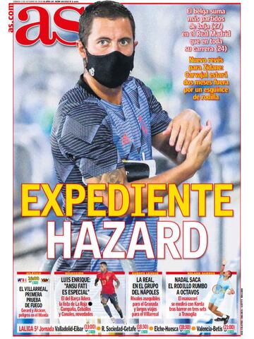 Las portadas de AS de octubre