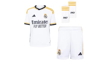 Nueva camiseta del Real Madrid para ni?os para la temporada 2023-2024
