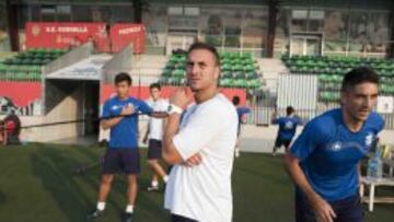 Jordi Roger, t&eacute;cnico del Cornell&agrave;.