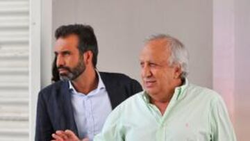 <b>SEGURO. </b>El presidente del Mallorca Jaume Cladera no entiende las acusaciones de acoso laboral.