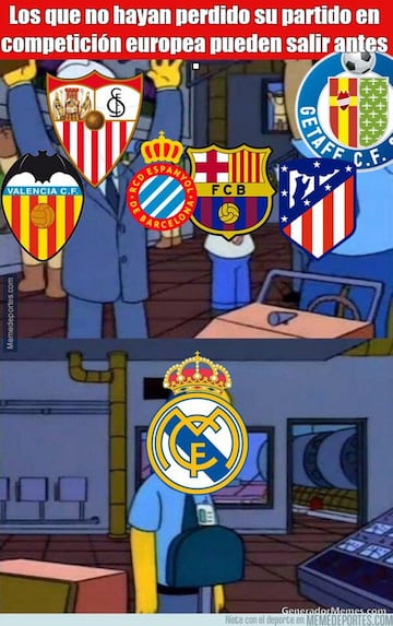 Real Madrid, Barça... protagonistas de los memes de la jornada
