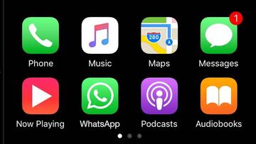 Diferencias entre WhatsApp para CarPlay y la app del móvil