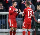 Bayern y Borussia se aferran al talento de James y Reus
